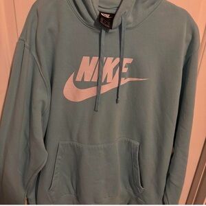 Nike women Light Blue Hoodie